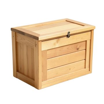 Tioman Outdoor 1 Gallon Solid Wood Deck Box