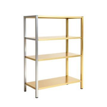 Athens 90.5 '' H X 37.5 '' W Steel Etagere Bookcase