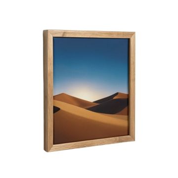 Shapes In The Desert - Graphic Art Print On Canvas