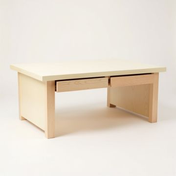 Pine Bluff Empty Workshop Workbench - Cream (synthetic illustration; no displayed measurements)