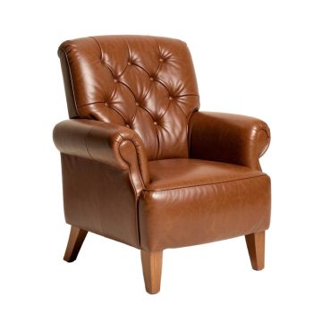 Halvorson 33 '' Wide Tufted Wingback Chair