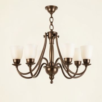 Larenta 8-Light Shaded Chandelier Classic / Traditional Chandelier (synthetic illustration; no displayed measurements)