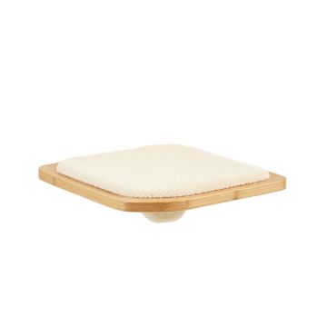 Pine Edge Wall-Mounted Cat Perch - Ivory