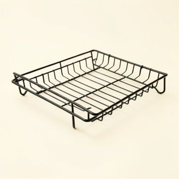 Alder Arc Empty Under-Desk Cable Tray (synthetic illustration; no displayed measurements)