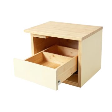 Rowan Crossing Under-Desk Drawer Unit - Cream