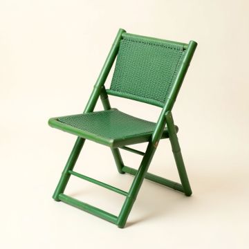 River Dale Folding Outdoor Chair - Green (synthetic illustration; no displayed measurements)