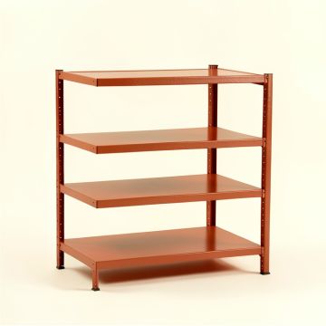 Lake Brook Desktop Shelving Unit - Terracotta (synthetic illustration; no displayed measurements)