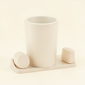 Milano Point 4-Piece Bathroom Accessory Set (synthetic illustration; no displayed measurements)
