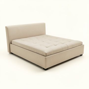Farouk Twin Tufted Upholstered Platform Bed (synthetic illustration; no displayed measurements)