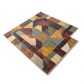 Whoa ! Geometric Multicolor Area Rug (synthetic illustration; no displayed measurements)