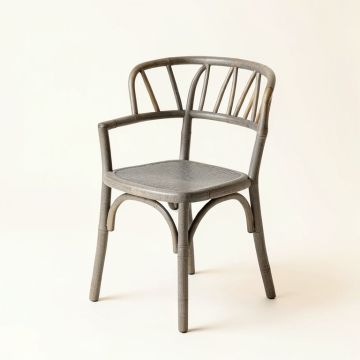 Aspen Bluff Dining Chair - Gray (synthetic illustration; no displayed measurements)