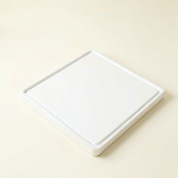 Field Bend Cutting Board - White (synthetic illustration; no displayed measurements)