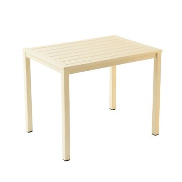 Rowan Arc Patio Table - Cream