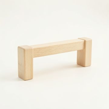 Hazel Arc Cabinet Handle Without Packaging - Ivory (synthetic illustration; no displayed measurements)