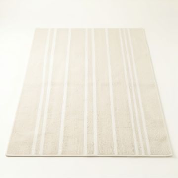 Reed Crest Rectangular Area Rug - Cream (synthetic illustration; no displayed measurements)