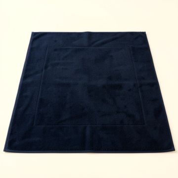 Meadow Canyon Bath Mat - Navy (synthetic illustration; no displayed measurements)
