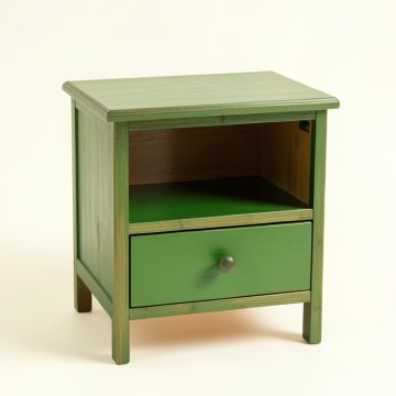 Summit Edge Nightstand - Green (synthetic illustration; no displayed measurements)