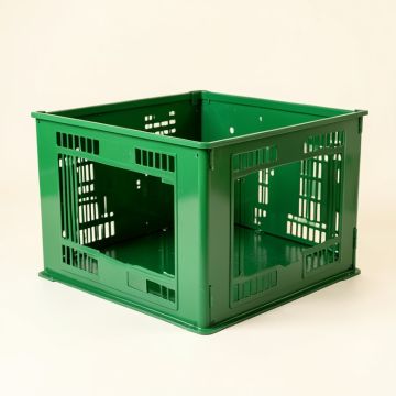 Slate Crossing Empty Furniture-Style Pet Crate - Green (synthetic illustration; no displayed measurements)