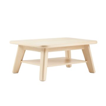 Clay Crossing Coffee Table - Ivory (synthetic illustration; no displayed measurements)