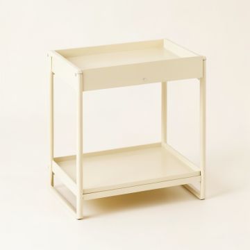 Ridge Bend Empty Coffee-Station Organizer - Ivory (synthetic illustration; no displayed measurements)
