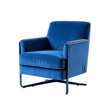 Joffe 33 '' Wide Velvet Swivel Armchair