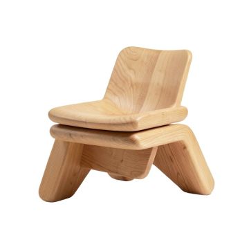 Arcata Solid Wood Stacking Side Chair