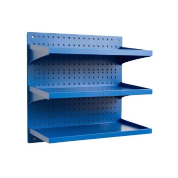 Wren Bend Empty Wall-Mounted Tool Organizer Panel - Blue