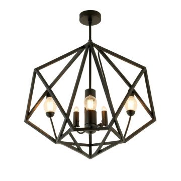 Chowchilla Unique Statement Geometric Chandelier (synthetic illustration; no displayed measurements)