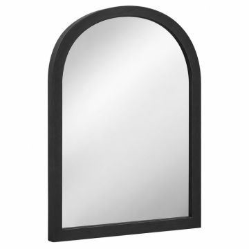 Dune Branch Framed Wall Mirror - Black