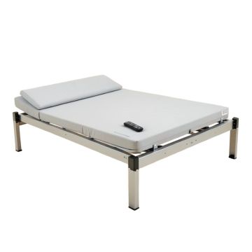 4 '' Massaging Zero Gravity Adjustable Bed With Wireless Remote