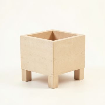 Spruce Bluff Empty Raised Planter - Beige (synthetic illustration; no displayed measurements)