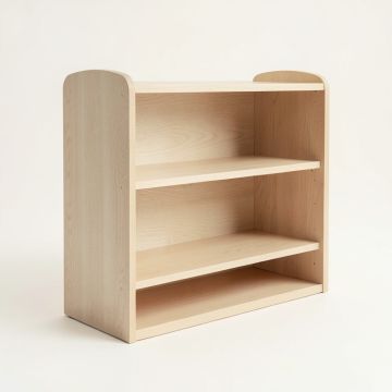 Wren Falls Desktop Shelving Unit - Beige (synthetic illustration; no displayed measurements)
