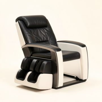 Reclining Faux Leather Massage Chair (synthetic illustration; no displayed measurements)