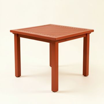 Meadow Crest Patio Table - Terracotta (synthetic illustration; no displayed measurements)