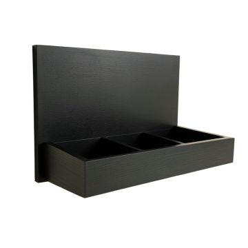 Laurel Bridge Empty Wall-Mounted Tool Organizer Panel - Black