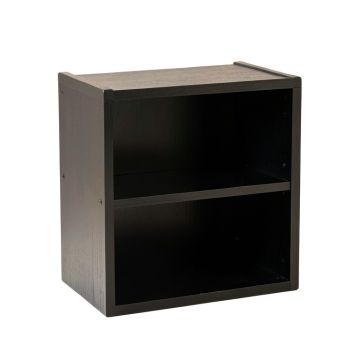 Juniper Bend Low Toy Storage Unit - Black