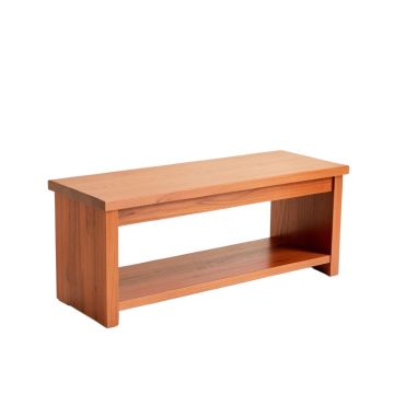 Fern Bridge Indoor Bench - Terracotta