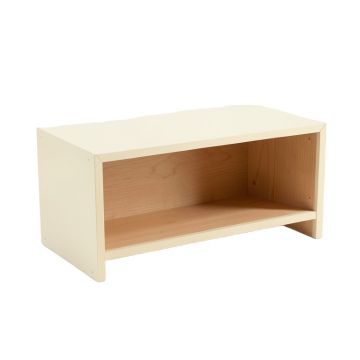 Sage Bluff Shoe Storage Bench - Cream