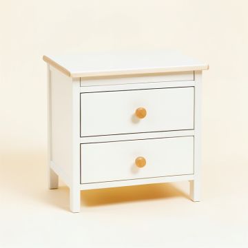 Stone Canyon Nightstand - White (synthetic illustration; no displayed measurements)