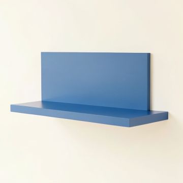 Laurel Canyon Wall-Mounted Shelf - Blue (synthetic illustration; no displayed measurements)