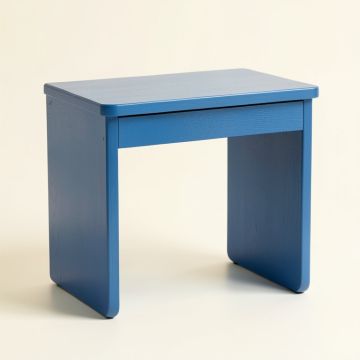 Hill Bend Small Writing Desk - Blue (synthetic illustration; no displayed measurements)