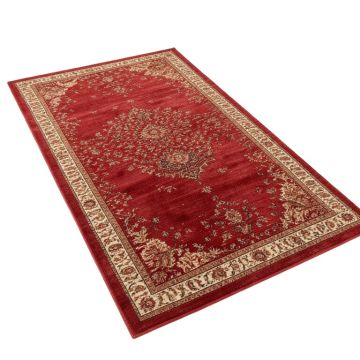 Turnbow Power Loom Red Rug