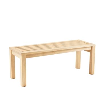 Cove Brook Indoor Bench - Beige