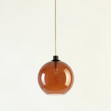 Vale Canyon Pendant Light Suspended From One Plain Cable - Terracotta (synthetic illustration; no displayed measurements)