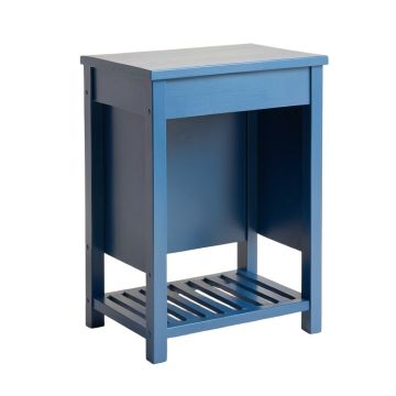 Dawn Bridge Freestanding Laundry Folding Counter - Blue