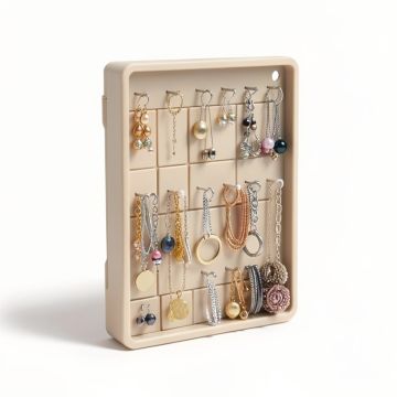Hanging Jewelry Organizer (synthetic illustration; no displayed measurements)