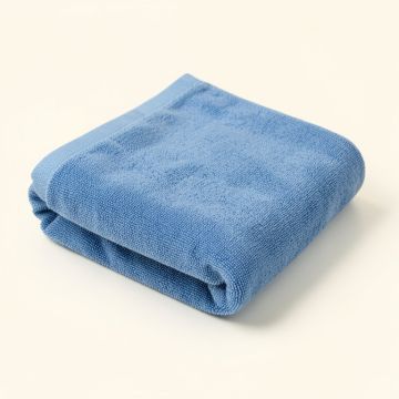 Flint Branch Bath Towel - Blue (synthetic illustration; no displayed measurements)