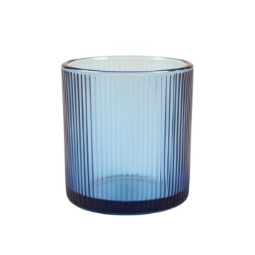 Olive Canyon Empty Candle Holder - Blue (synthetic illustration; no displayed measurements)