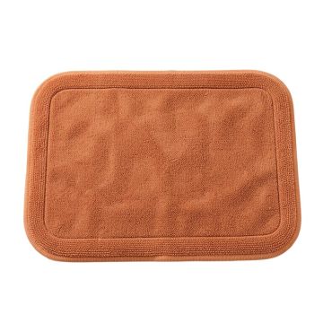 Sage Edge Bath Mat - Terracotta