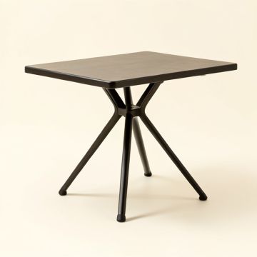 Bette Metal Dining Table (synthetic illustration; no displayed measurements)